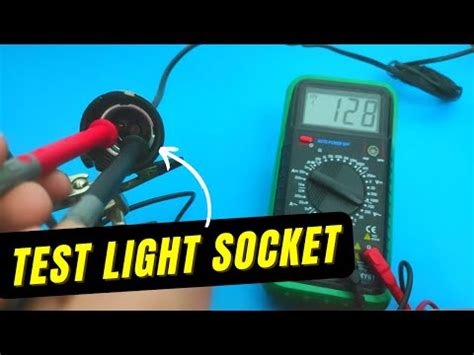 How to Test a Light Fixture with a Multimeter [Step.